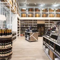 Beaucoup de choix de vins au Leclerc Cernay DR