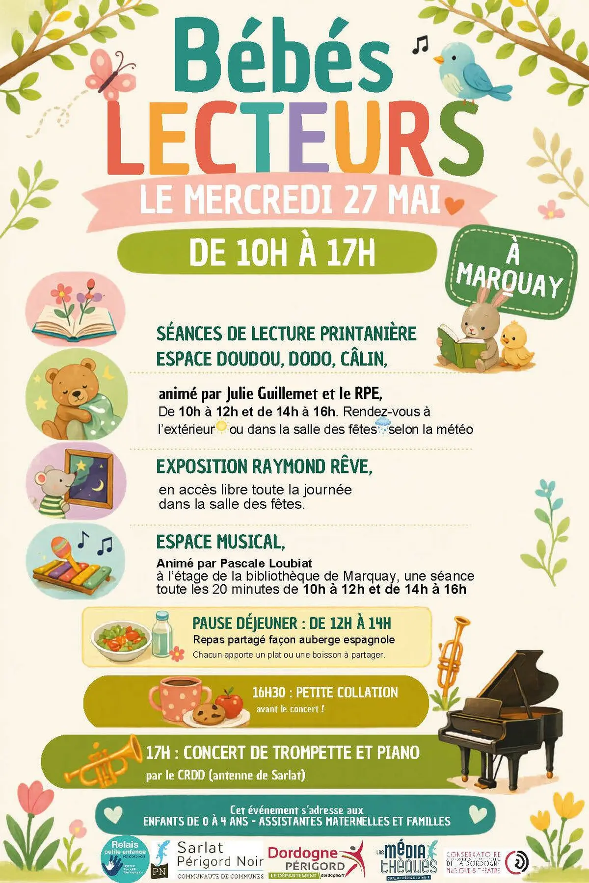 Bébés Lecteurs à Marquay