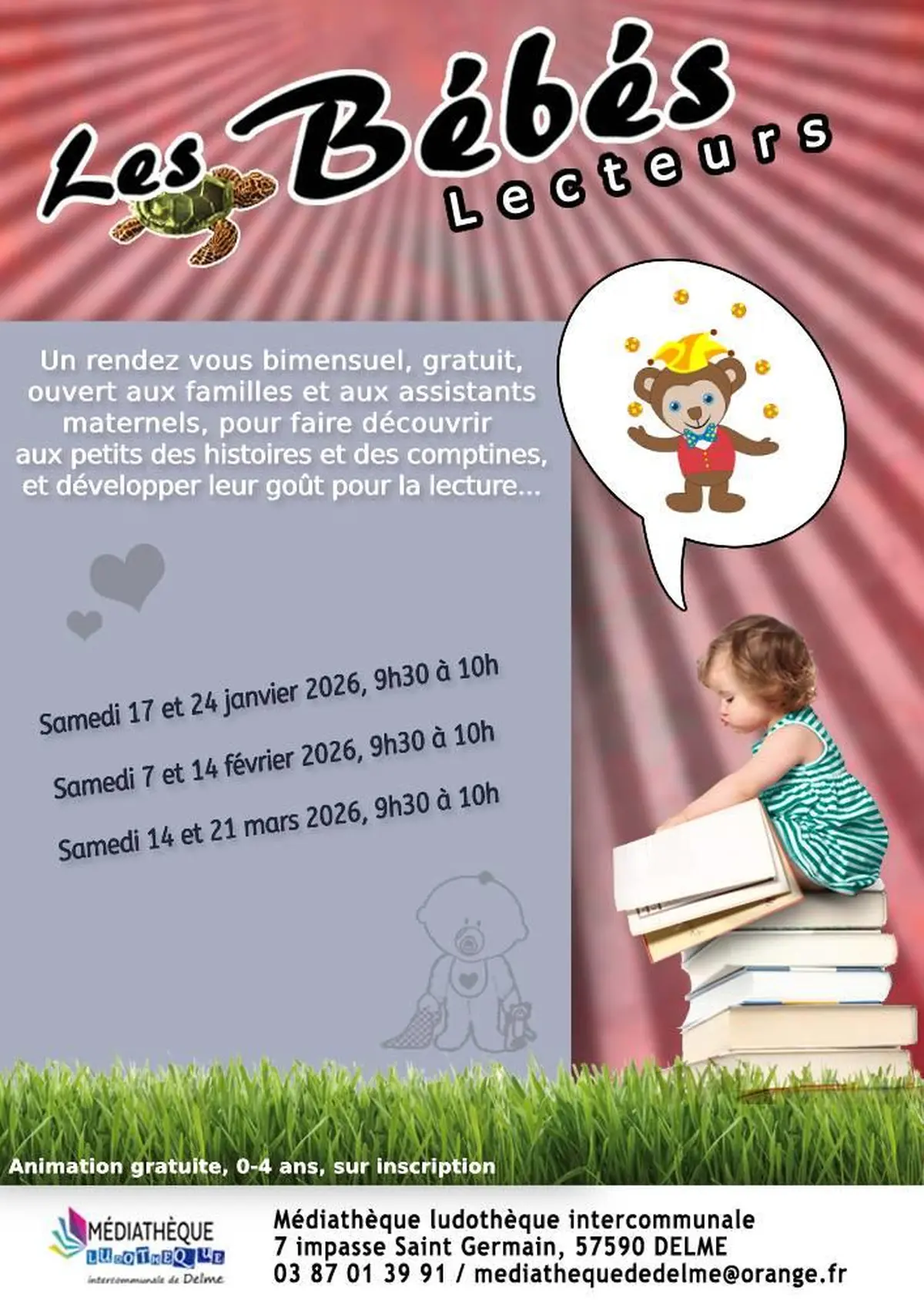 Bébés lecteurs - Bon anniversaire !