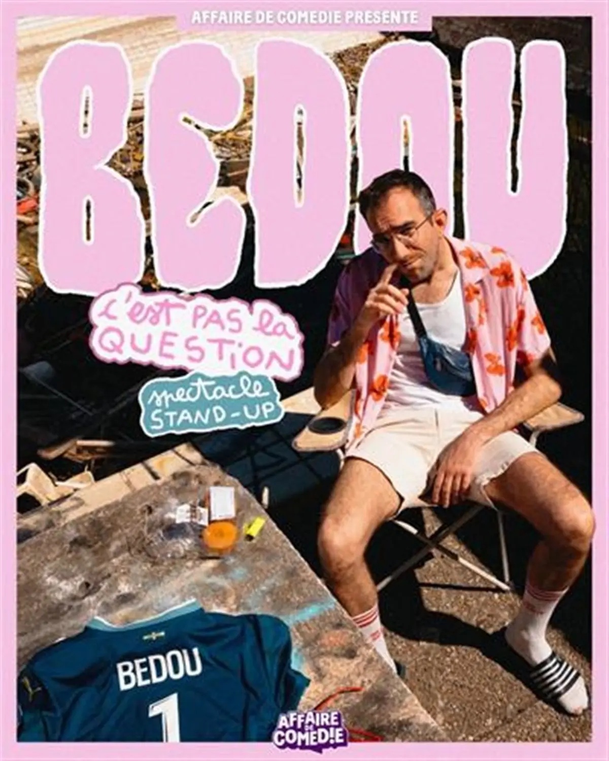 Bedou dans C'est pas la question