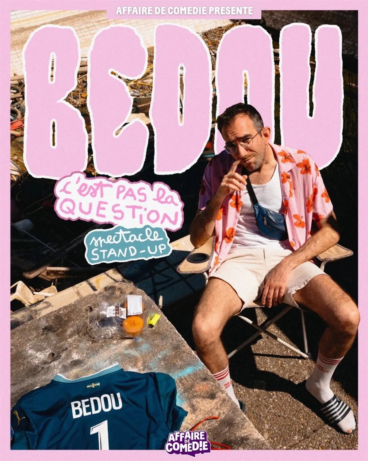 Bedou dans C'est pas la question