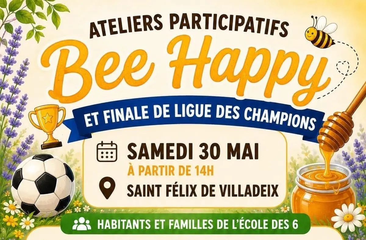 Bee Happy et finale de ligue des champions