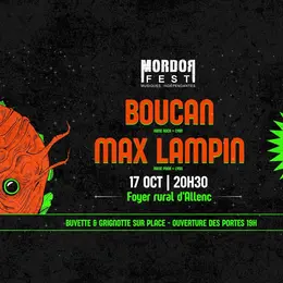 Before #001 du Mordorfest - Boucan et Max Lampin en concert