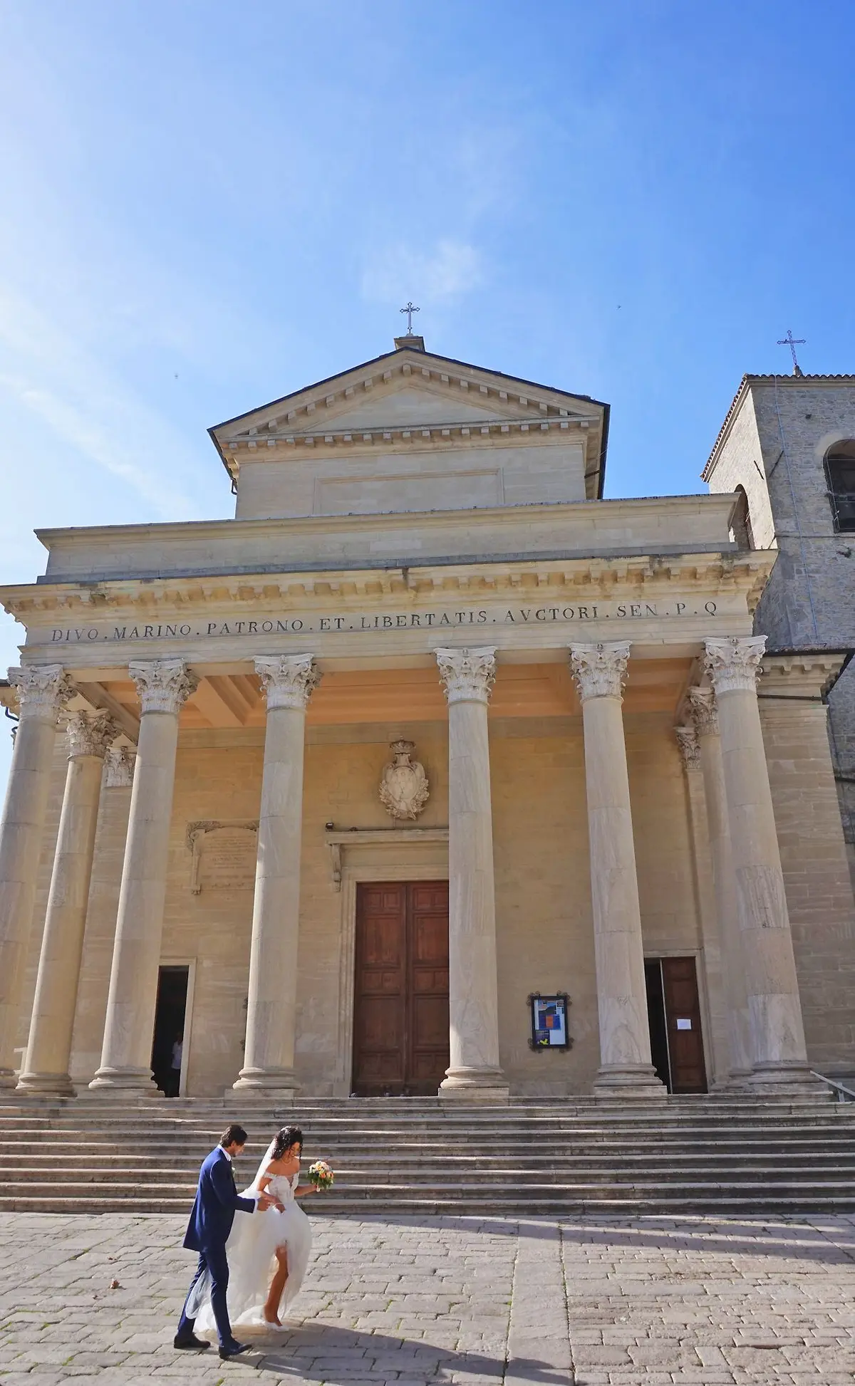La basilique de Saint-Marin