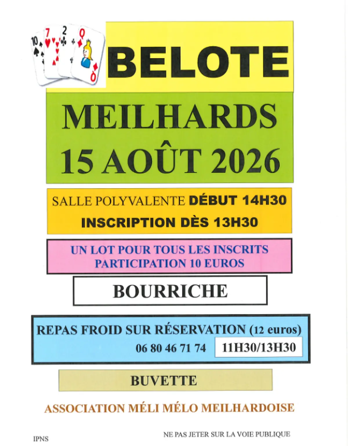 Belote d'été