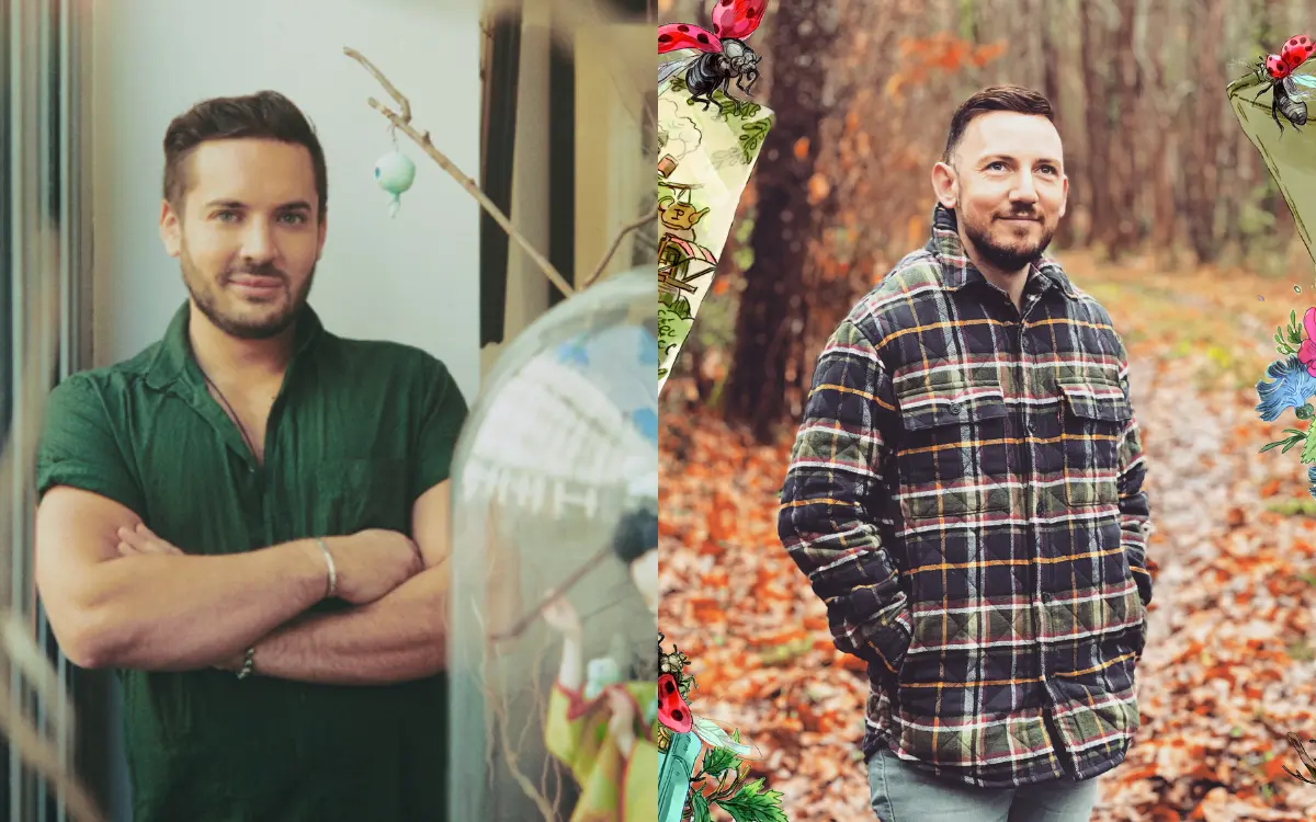 Benjamin Lacombe et Mickaël Brun-Arnaud en dédicace à la Fnac Forum des Halles !