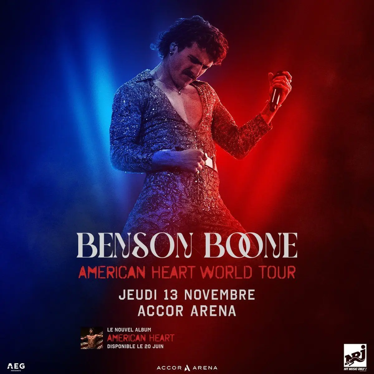 Le concert de Benson Boone (2025)