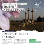 Bergère à la belle étoile : observation du ciel étoilé