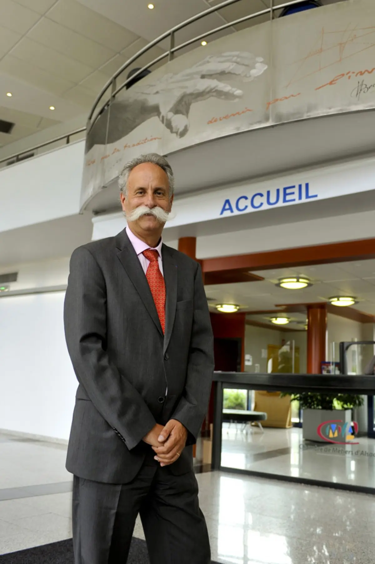 Bernard Stalter, le président de la Chambre de Métiers d'Alsace