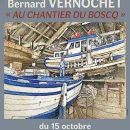 Bernard Vernochet Au chantier du Boscq