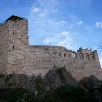 Bel aspect pour le plus vieux château d'Alsace&nbsp;! DR