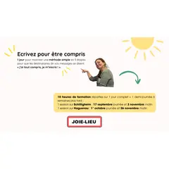 Ecrivez pour être compris - formation au français simplifié - Schiltigheim