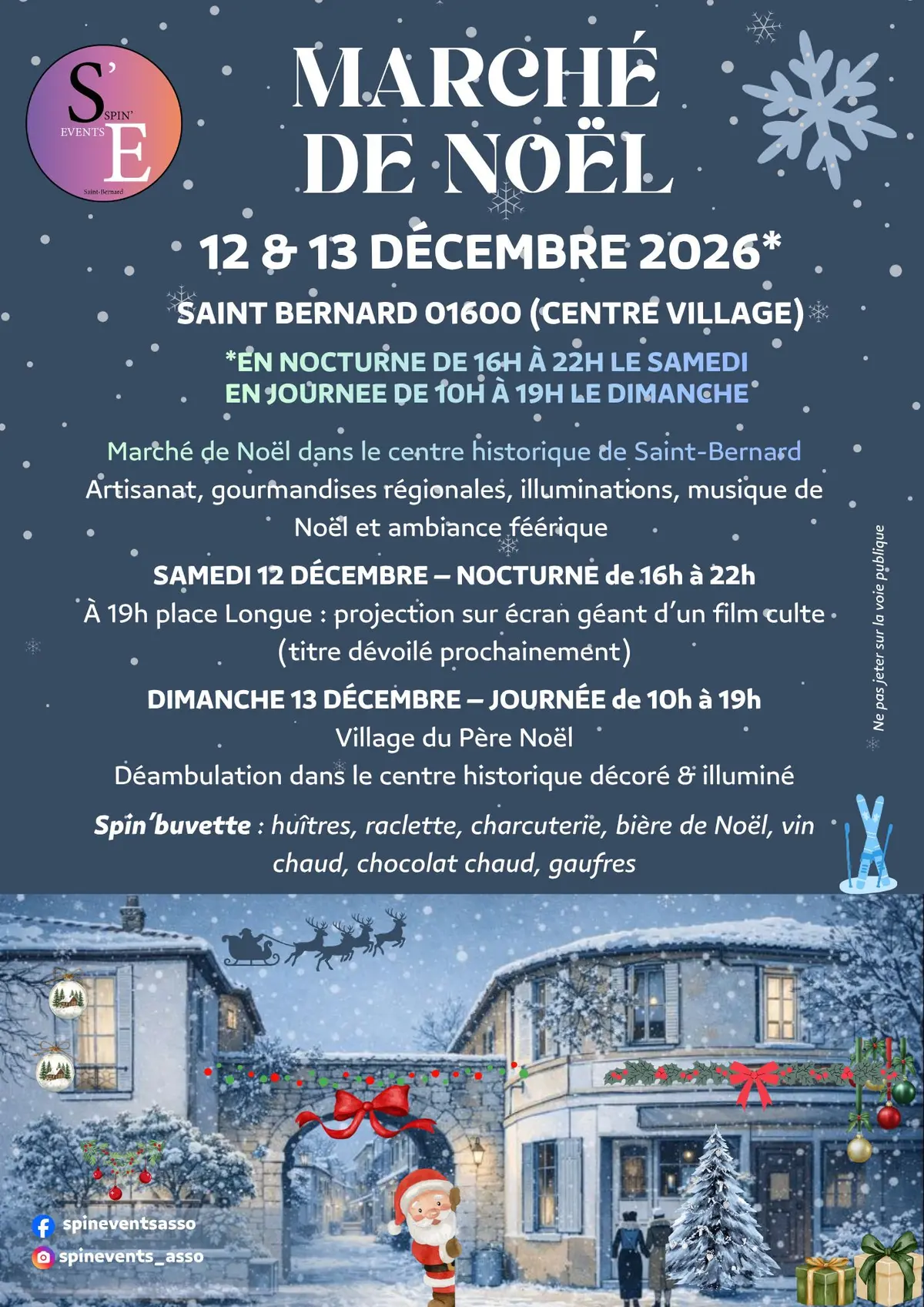 Marché de Noël de Saint-Bernard 2026