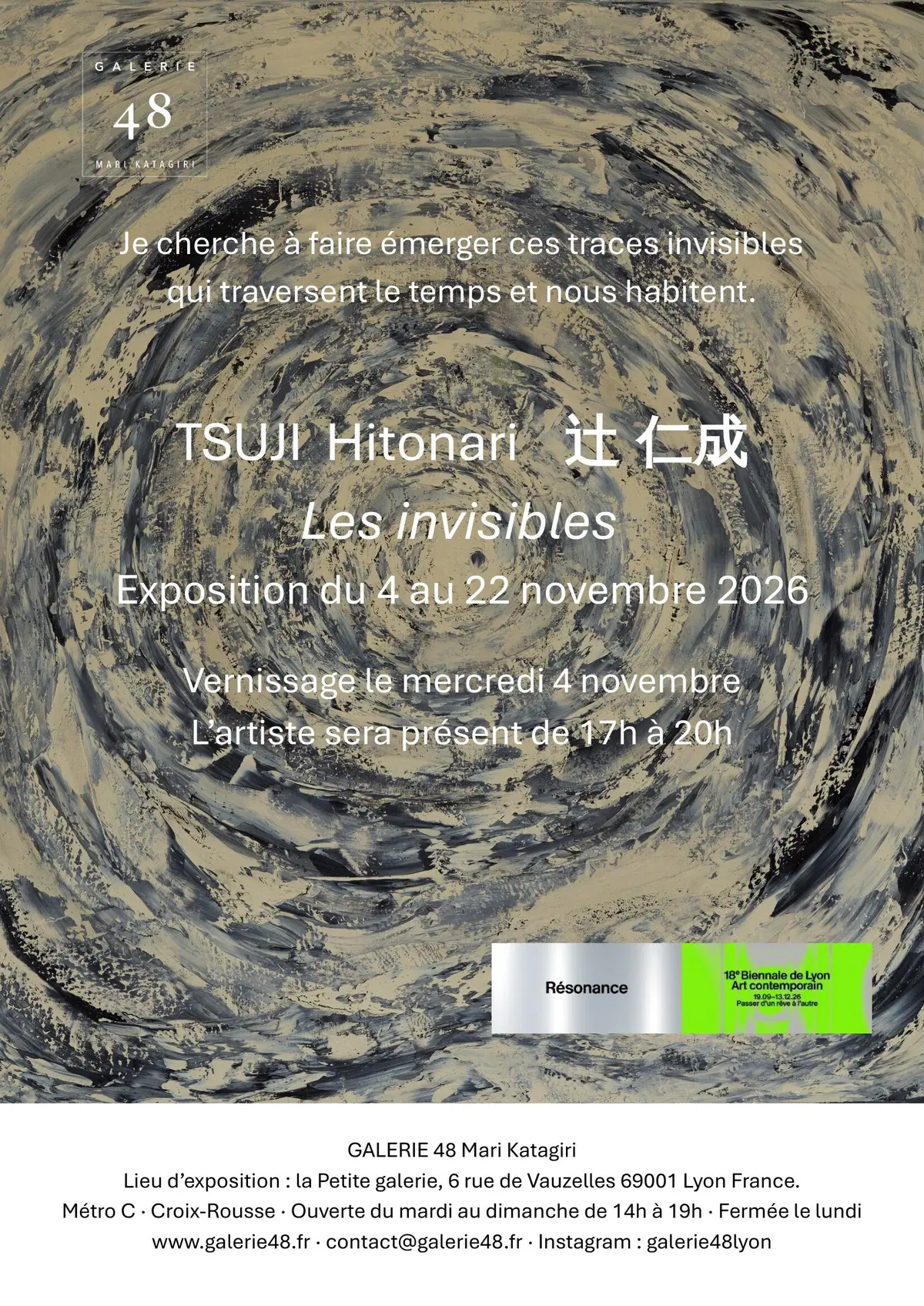 Hitonari TSUJI  ”Les invisibles”