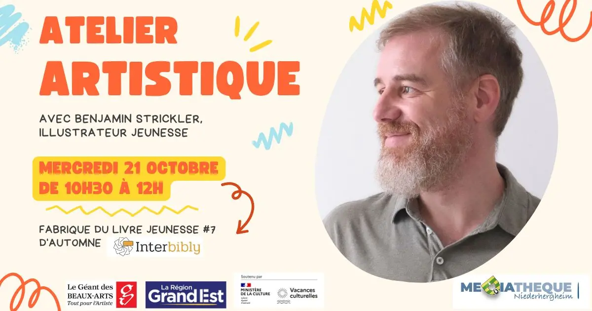 Atelier Artistique avec Benjamin Strickler
