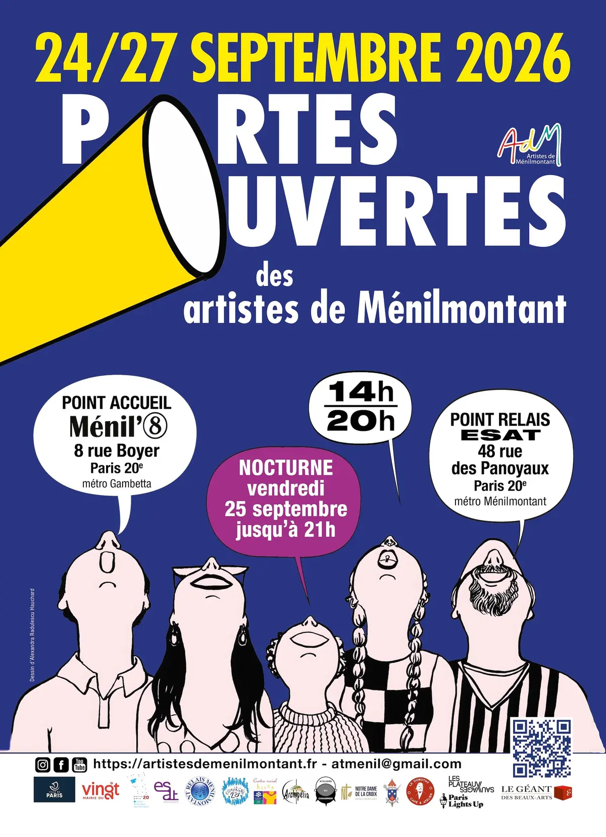 Portes ouvertes des artistes de Ménilmontant