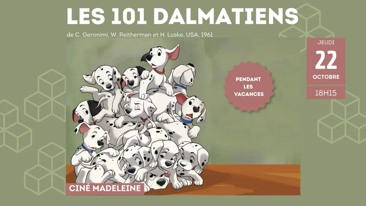 Projection du film Disney Les 101 dalmatiens