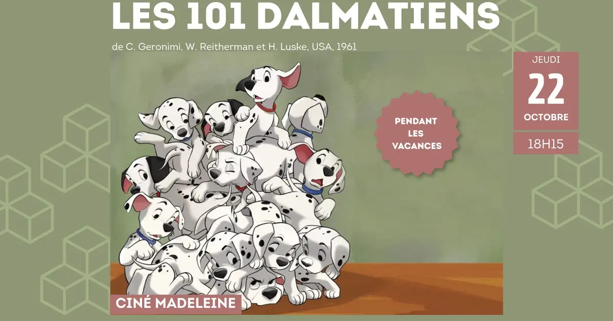 Projection du film Disney Les 101 dalmatiens