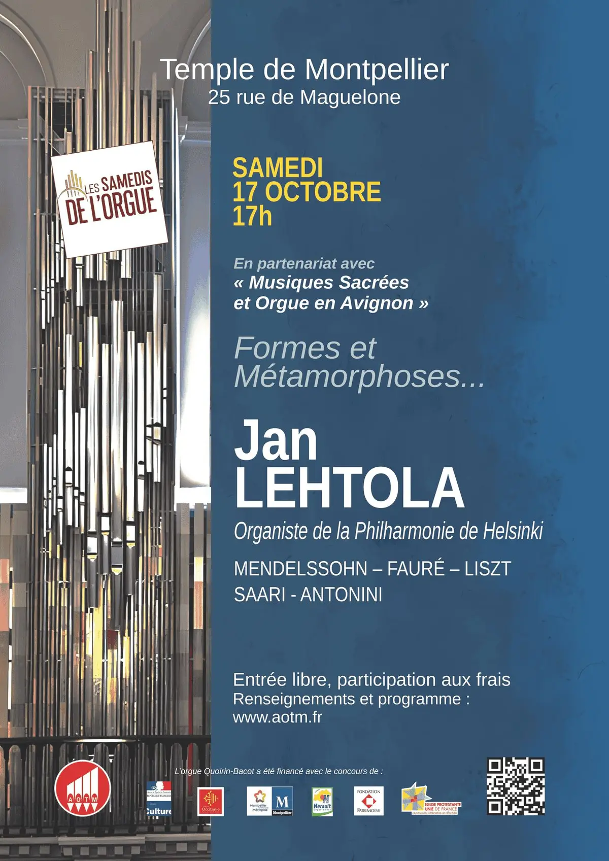 Concert d'orgue