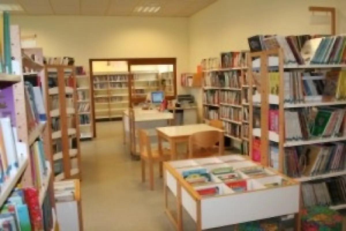 L'intérieur de la bibliothèque de Drulingen