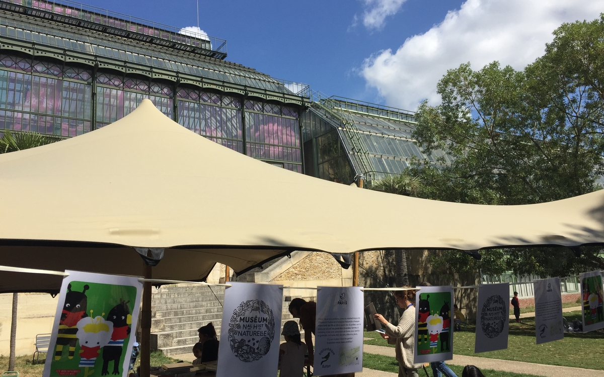 Bibliothèques hors les Murs au Jardin des Plantes