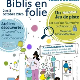 Biblis en folie : devenez bibliodétective et bibliothécaire le temps d’un week-end !
