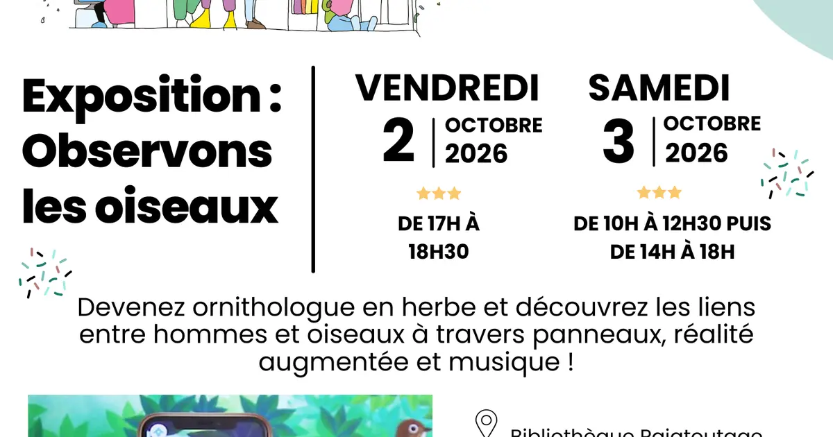 Biblis en folie : Expo à la bibliothèque Pajatoutage