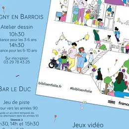 Biblis en folie - Jeu de piste : retour vers les années 90