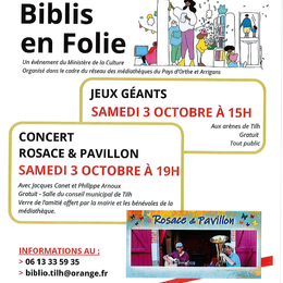 Biblis en folie : jeux et musique