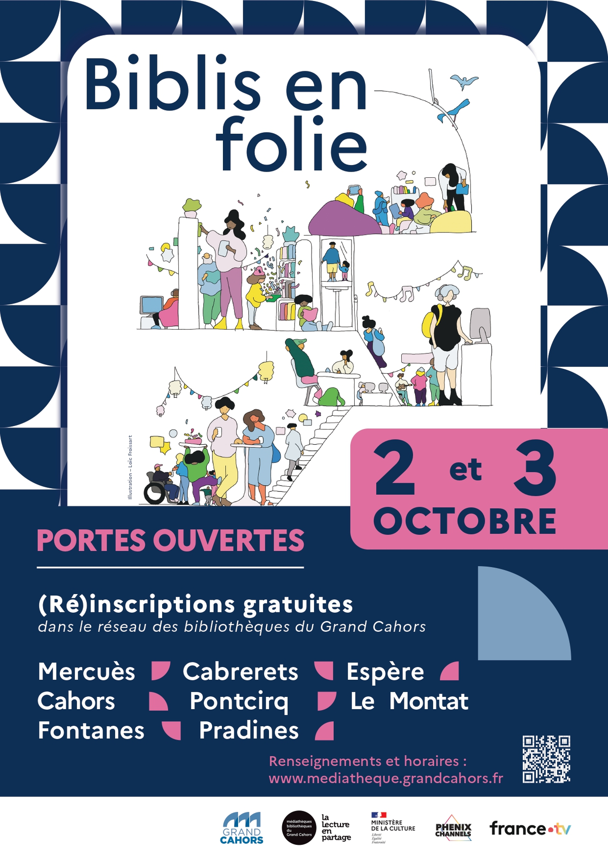 Biblis en folie : portes ouvertes de la médiathèque d'Espère