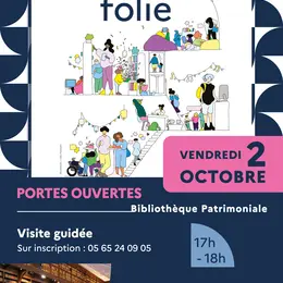 Biblis en folie : Visite de la Bibliothèque patrimoniale et de recherche de Cahors