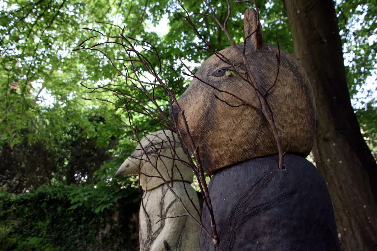 Des oeuvres présentées sur le parcours sculptures (en 2023)