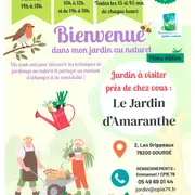 Bienvenue dans mon jardin au naturel -14 ème édition : Le Jardin d'Amaranthe