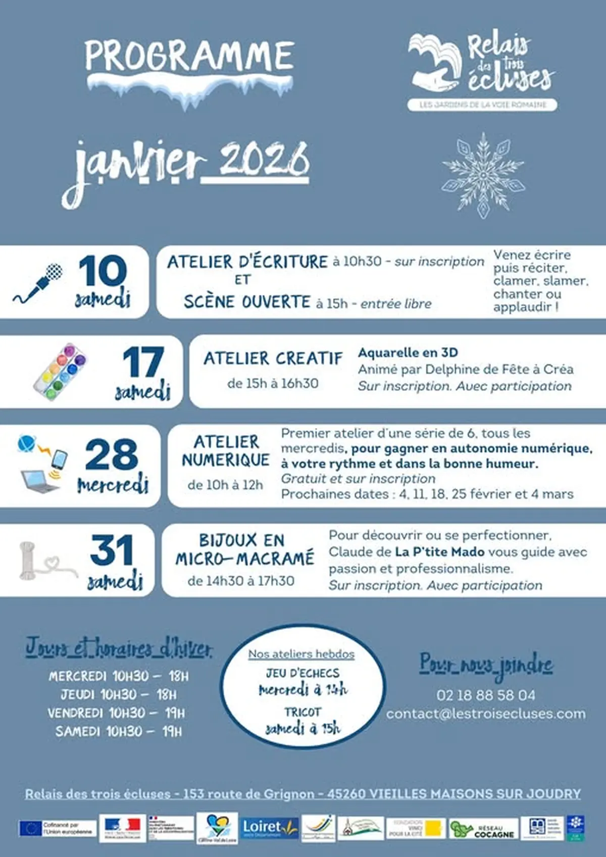 Bijoux en micro-macramé