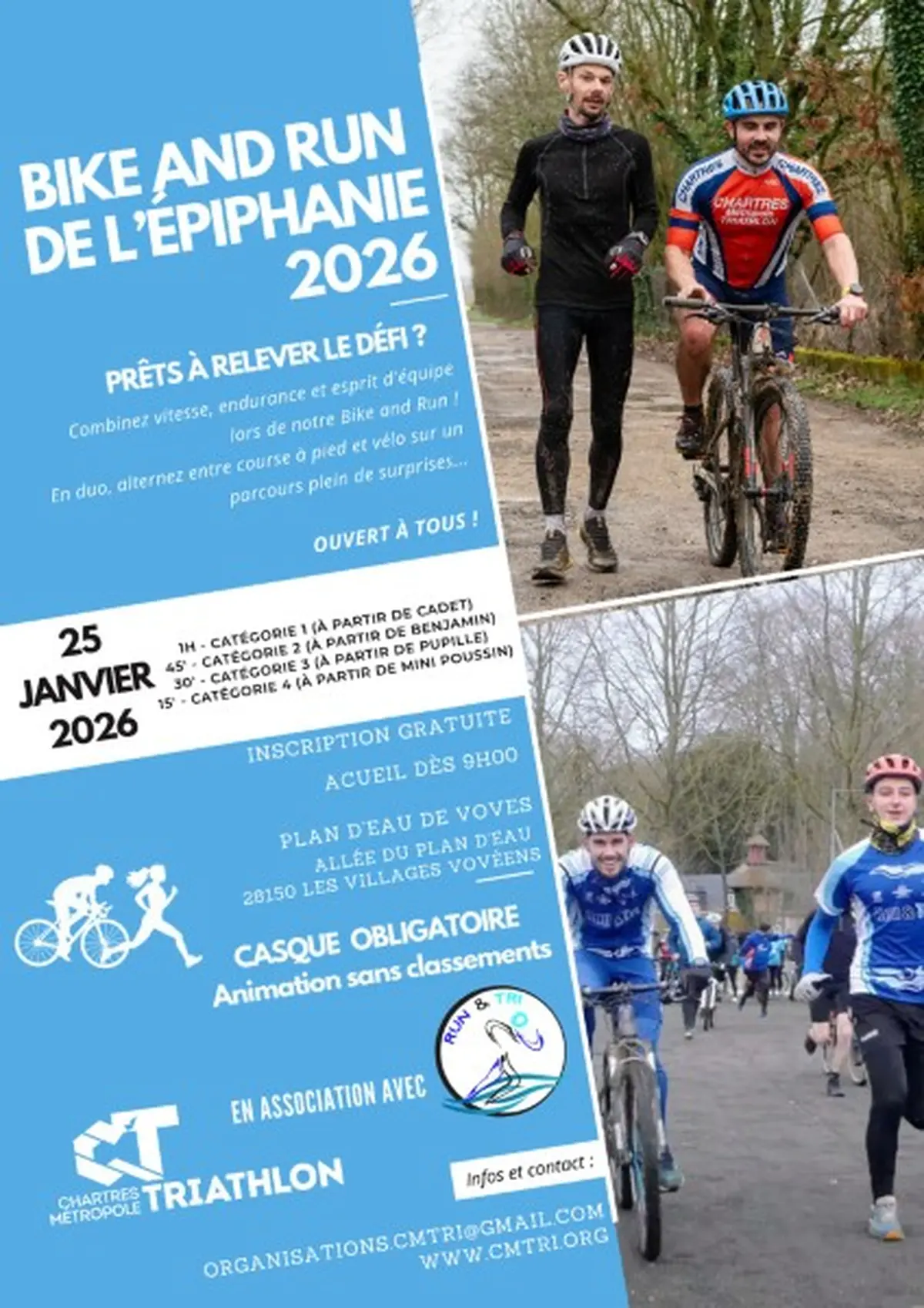 Bike and Run de l’Épiphanie 2026
