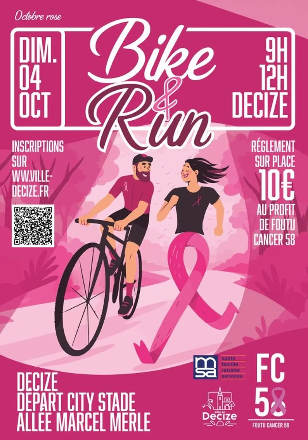 Bike and Run - Octobre Rose