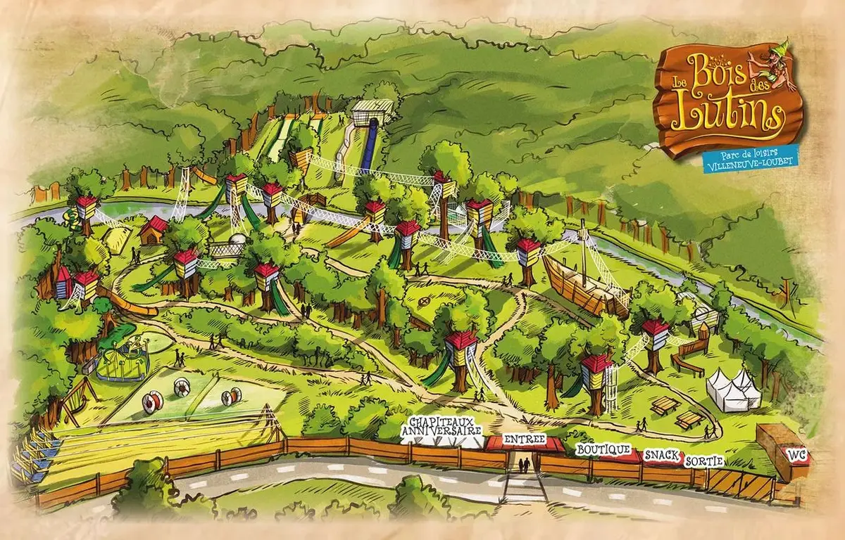 Billet d'entrée pour Le Bois des Lutins (06)