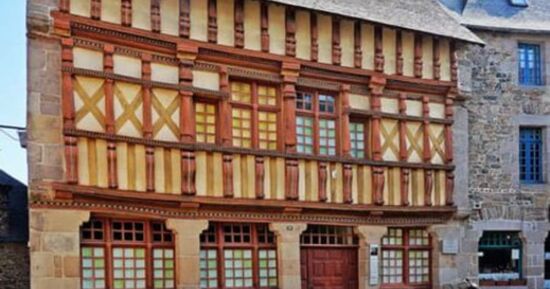 Billet pour la maison d'Ernest Renan &agrave; Tr&eacute;guier (22)