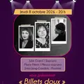 "Billets doux" de Julie Girerd, Marie Perrin et Jinna jang-Gandois - Bléré Opéra de Poche #11