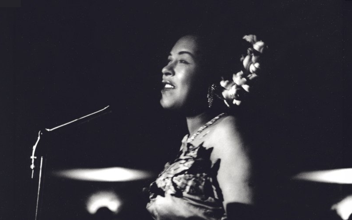 Billie Holiday au Tiffany Club, Los Angeles, 1952 © Bob Willoughby/Redferns/Getty Images