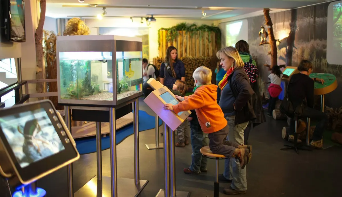 L'exposition multimédia du Biosphärenhaus en Allemagne