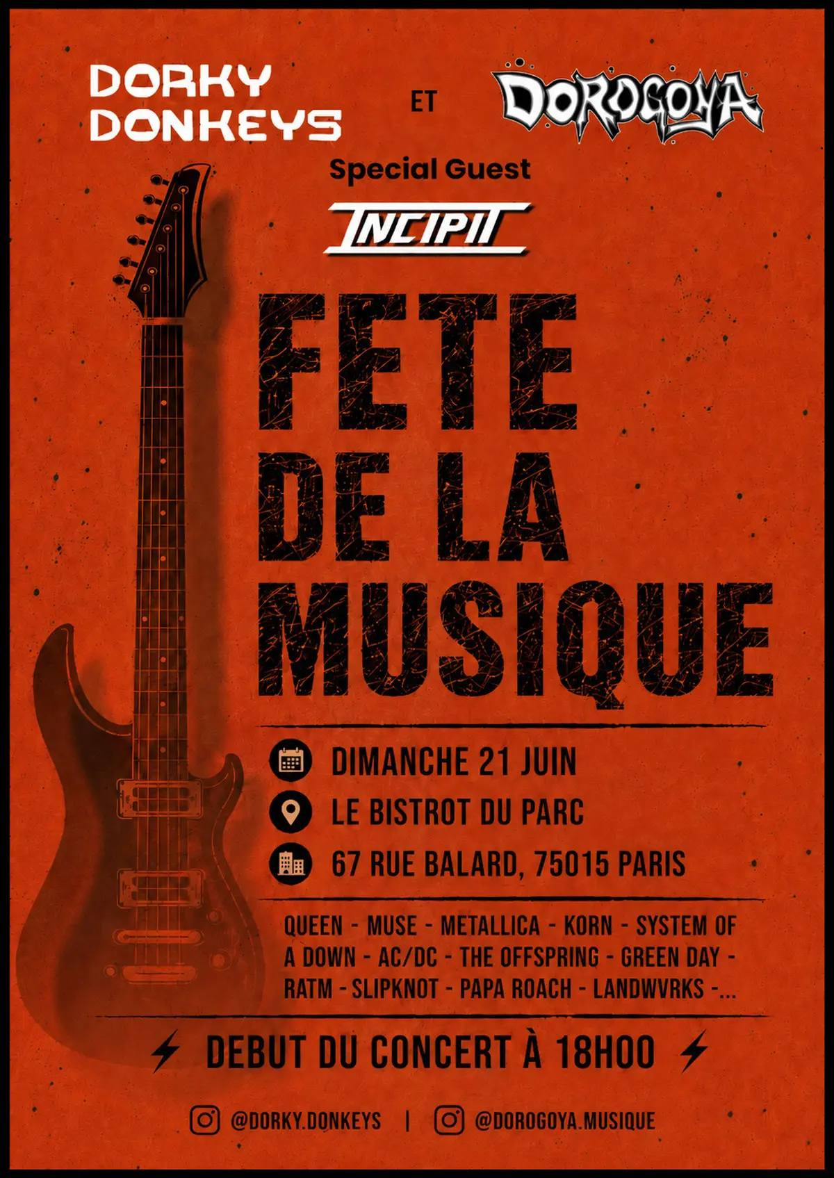 Bistrot du Parc passe au Rock