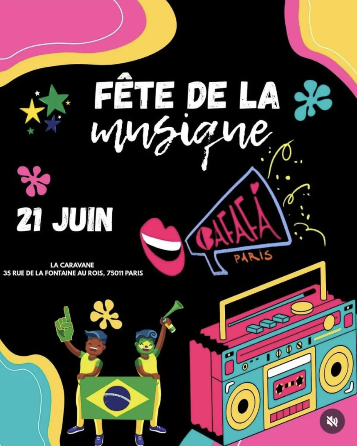 Bloco Batafa, Orchestre de Carnaval Brésilien fait étape en Caravane