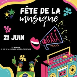 Bloco Batafa, Orchestre de Carnaval Brésilien fait étape en Caravane
