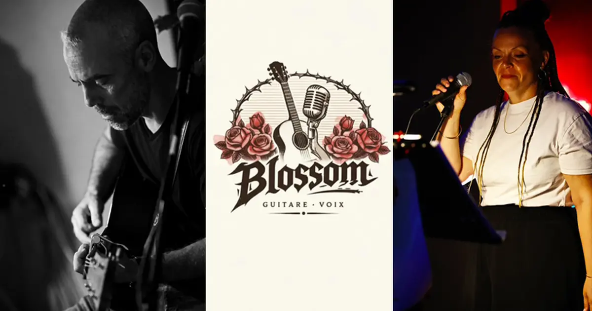 Blossom guitare voix en concert