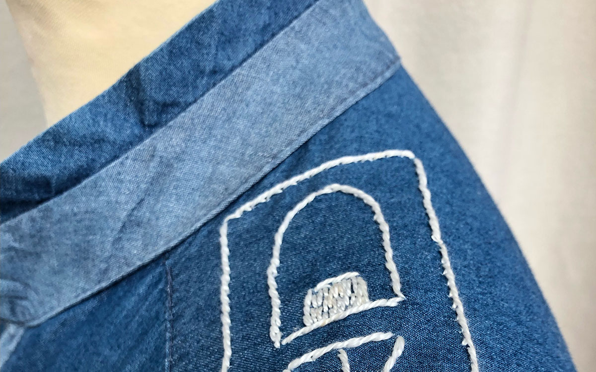 Atelier textile Blouses brodées