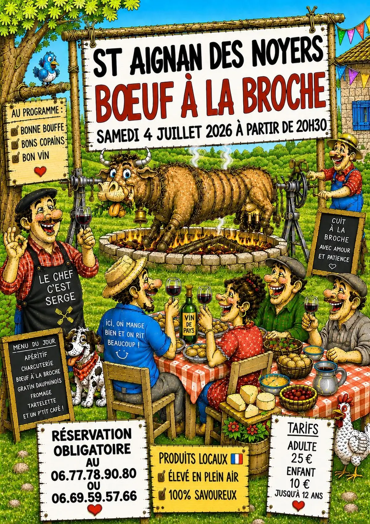Boeuf à la Broche