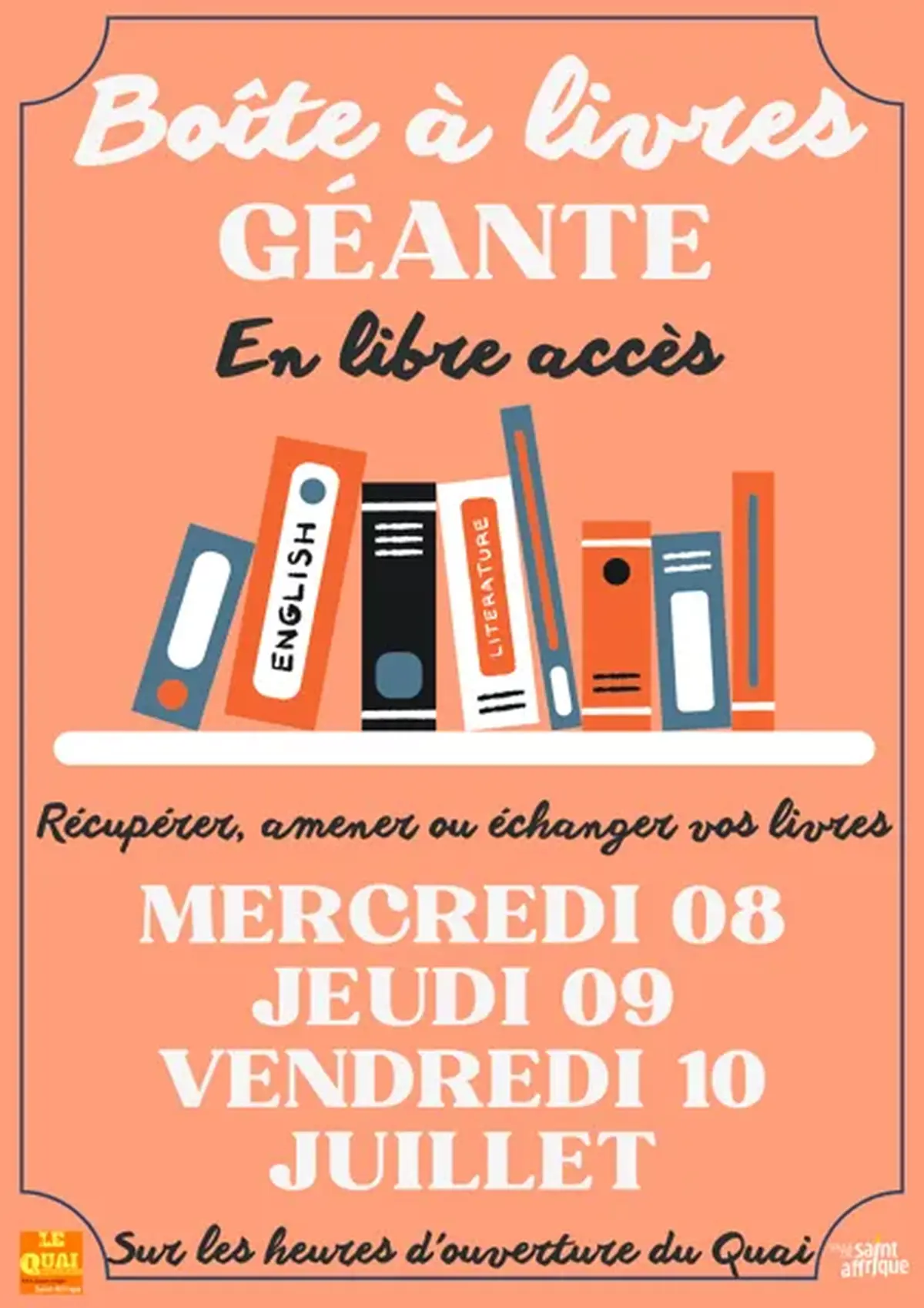 Boîte à livres géante