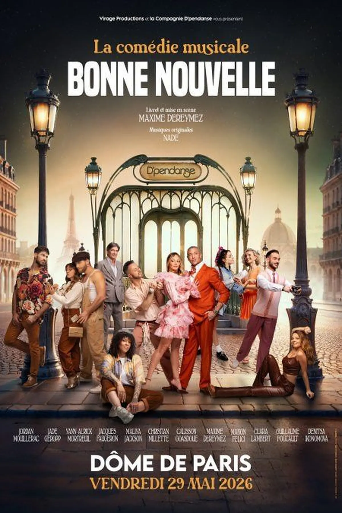 Bonne Nouvelle, la Com&eacute;die Musicale par Maxime Dereymez