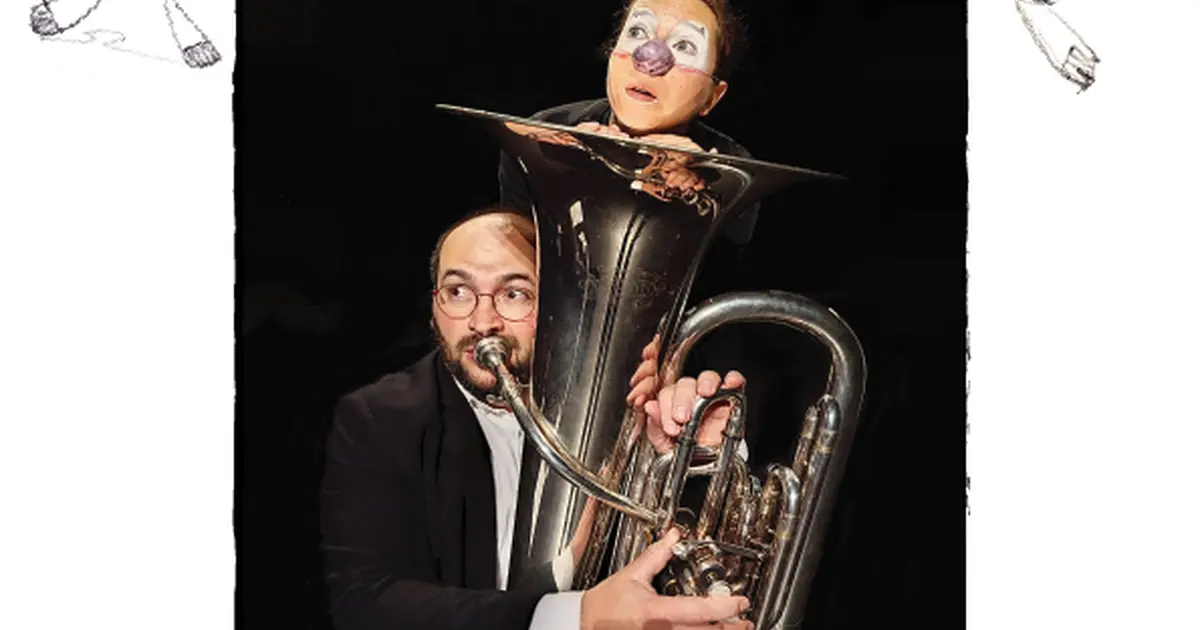 BOOM, duo clown et tuba